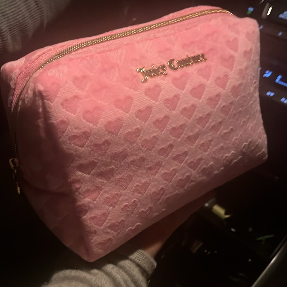 Juicy couture makeup bag